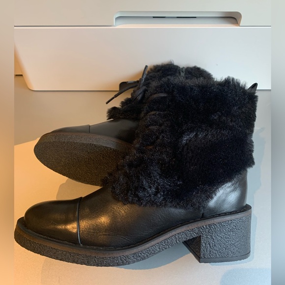 Aldo Women’s Leather Boots Size 37 EUR, 6 US - Picture 3 of 10